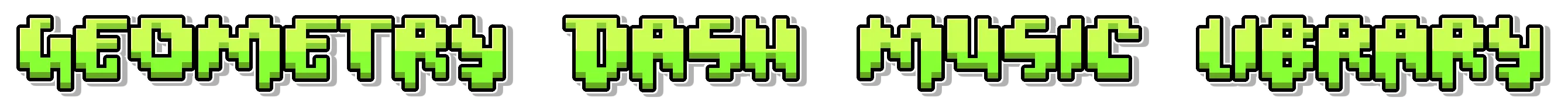 Geometry Dash Music Library Logo